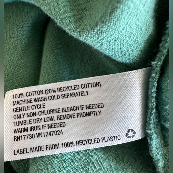 Universal Thread Button-Down Ruffle Sleeveless Dress - Picture 7 of 10